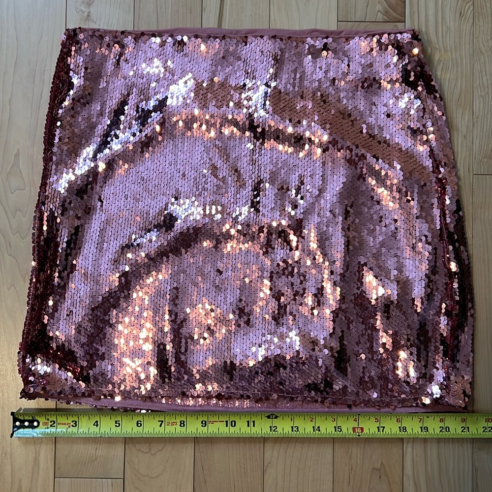 Gorgeous Pink Sequin Skirt